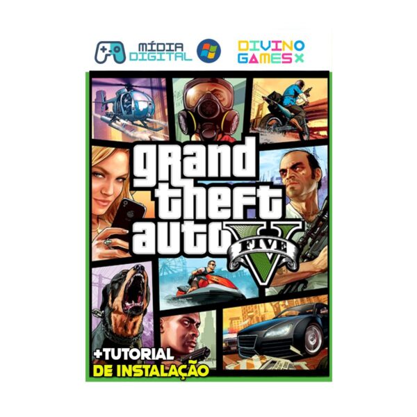 GTA V (Grand Theft Auto V) Pc Mídia Digital