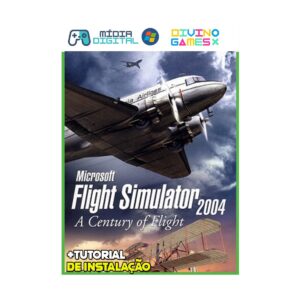 Microsoft Flight Simulator 2004: A Century of Flight Pc Mídia Digital
